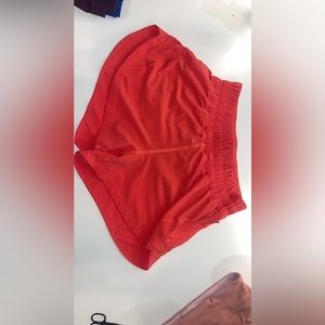 Lululemon Track That 3” Pale Raspberry shorts size 6